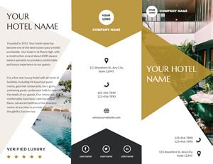 hotel brochure examples|Free Hotel Brochure Designs in PDF/PNG/JPG.